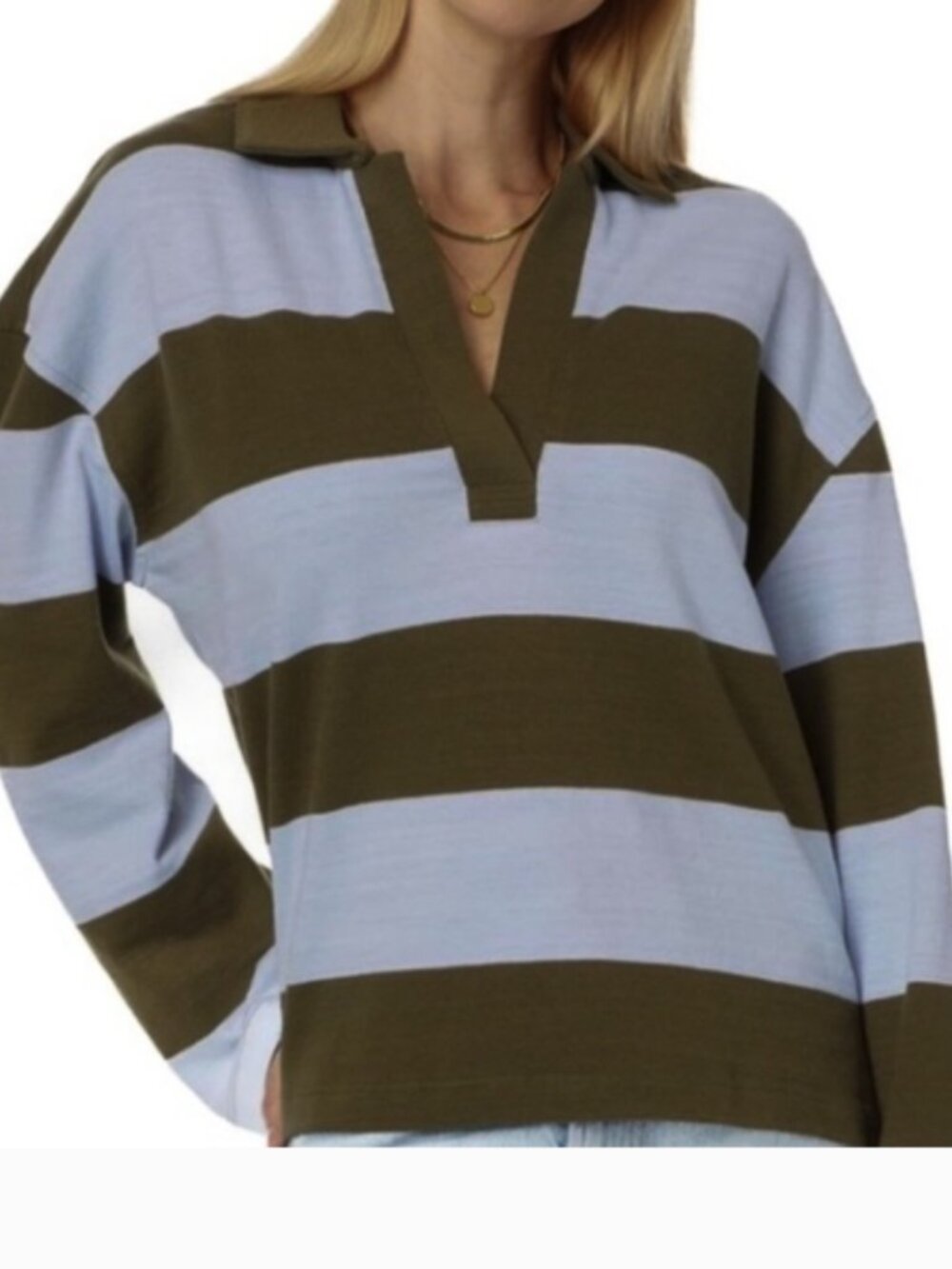 Madewell Rugby Polo Striped Shirt